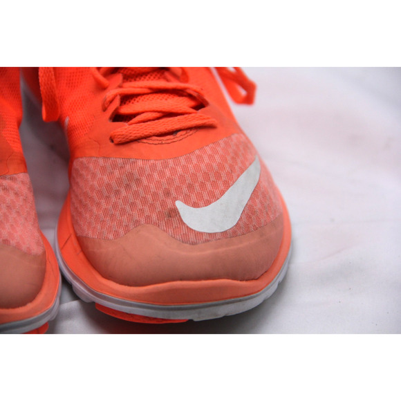 Nike Free 5.0 Running Shoes Womens Size 6 Orange Mesh Lightweight 807145-601 - Picture 5 of 11